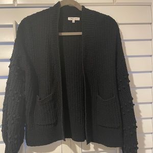 Madewell Bobble Cardigan Black Medium